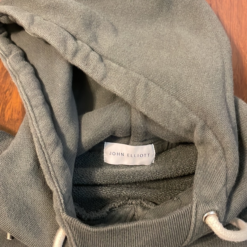 John Elliott Kake Mock Hoodie - Picture 3 of 5